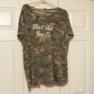 Don't text your ex! Shirt